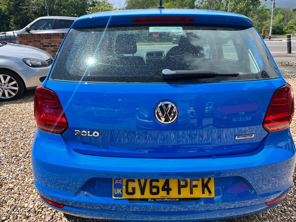Volkswagen Polo 1.0 Bluemotion Tech Se Hatchback GV64PFK Blue #5