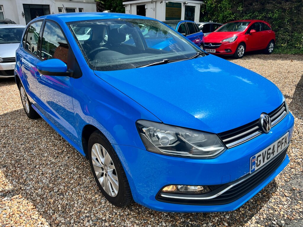Volkswagen Polo 1.0 Bluemotion Tech Se Hatchback GV64PFK Blue #3
