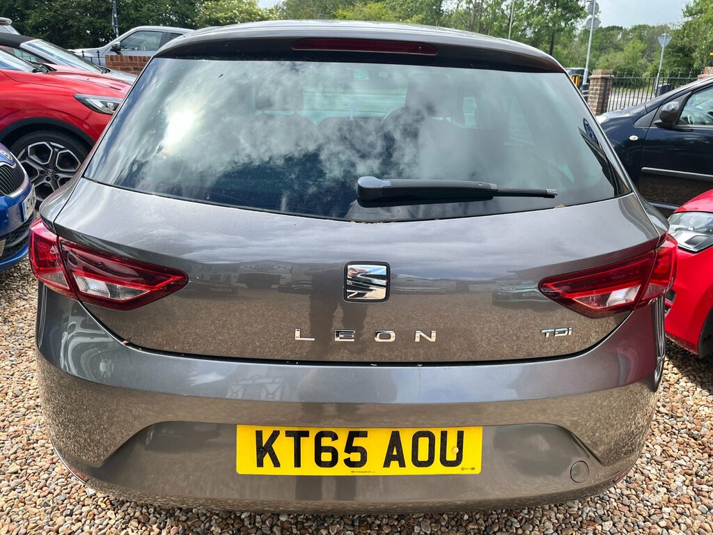 Seat Leon 1.6 Tdi Se Hatchback Euro 6 Ss Grey #5