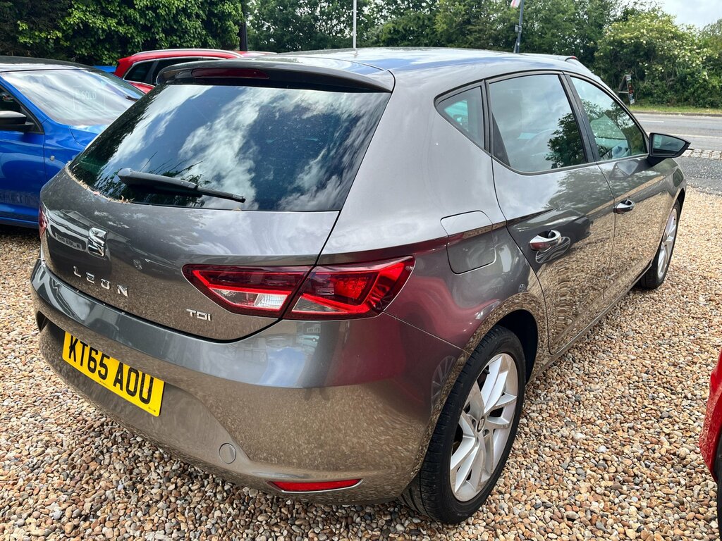 Seat Leon 1.6 Tdi Se Hatchback Euro 6 Ss Grey #4