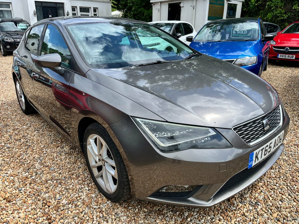Seat Leon 1.6 Tdi Se Hatchback Euro 6 Ss Grey #3