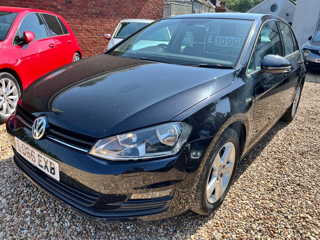 Volkswagen Golf 1.6 Tdi Bluemotion Tech Match Edition Hatchback Black