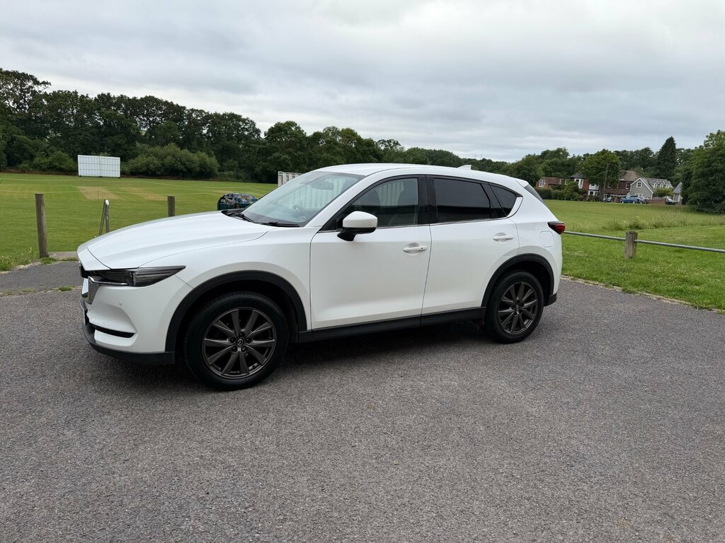 Mazda CX-5 2.0 Skyactiv-g Sport Nav Suv Eur LT18KCF White #4