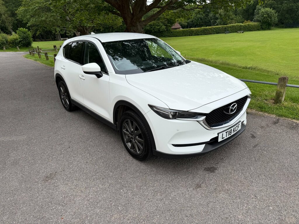 Mazda CX-5 2.0 Skyactiv-g Sport Nav Suv Eur LT18KCF White