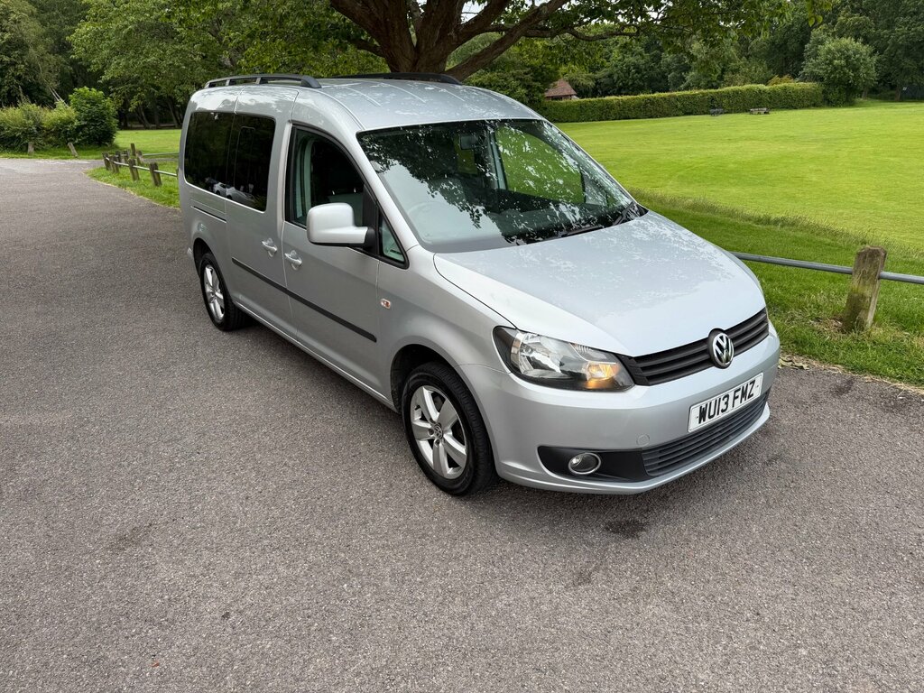 Volkswagen Caddy Maxi Life 1.6 Tdi Cr Mpv Euro 5 102 Ps Silver