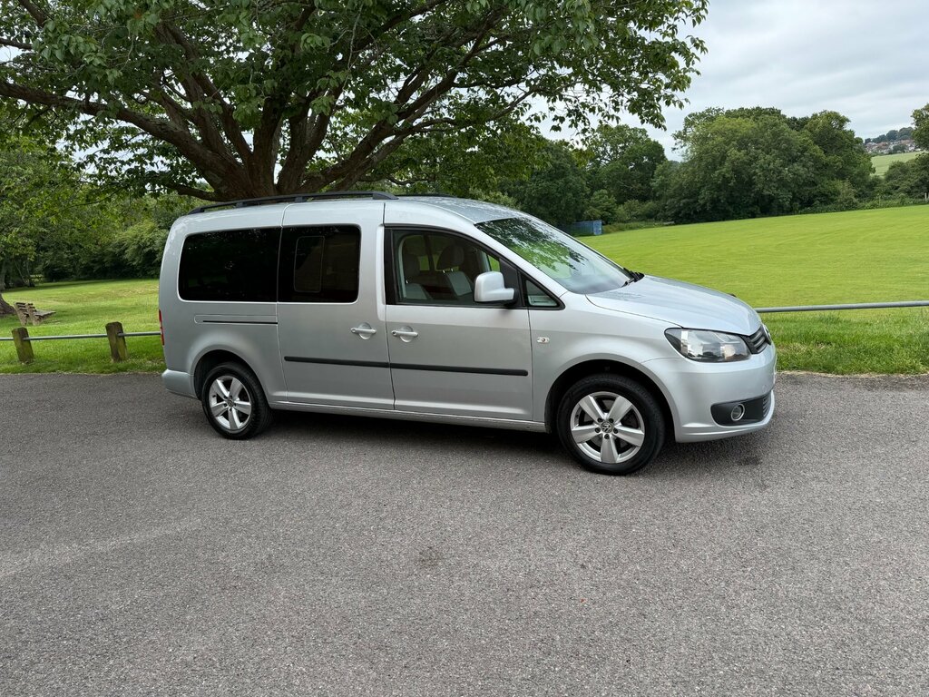 Volkswagen Caddy Maxi Life 1.6 Tdi Cr Mpv Euro 5 102 Ps Silver #2