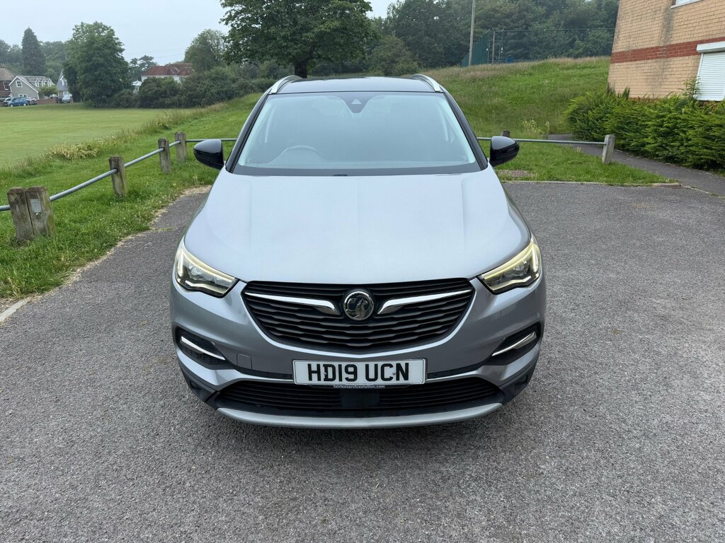 Vauxhall Grandland X 1.2 Turbo Gpf Sport Nav Suv Euro HD19UCN Grey #6