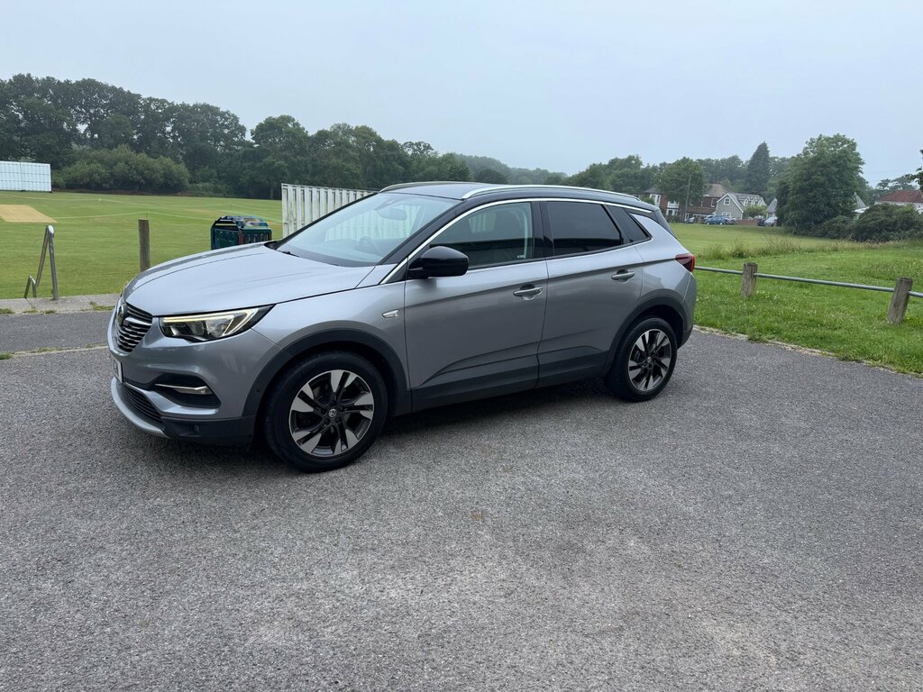 Vauxhall Grandland X 1.2 Turbo Gpf Sport Nav Suv Euro HD19UCN Grey #4