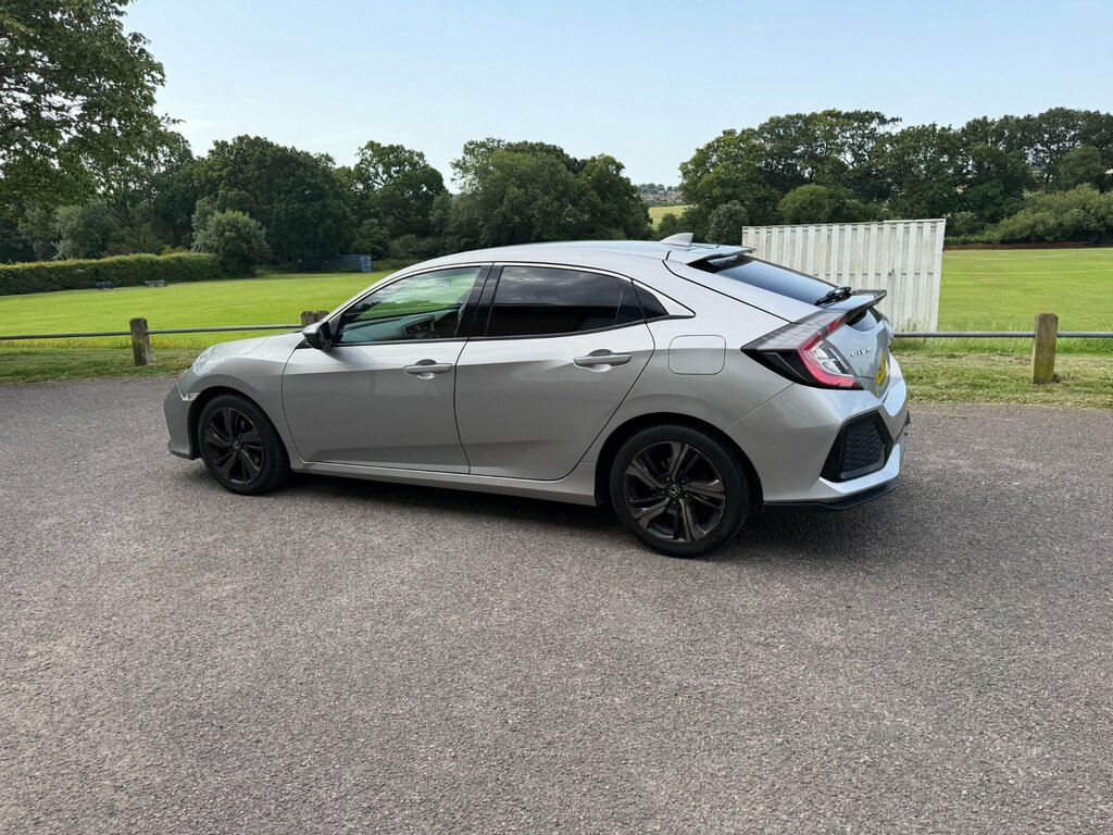 Honda Civic 1.0 Vtec Turbo Sr Hatchback Cvt Euro 6 DE67GZB Silver #5