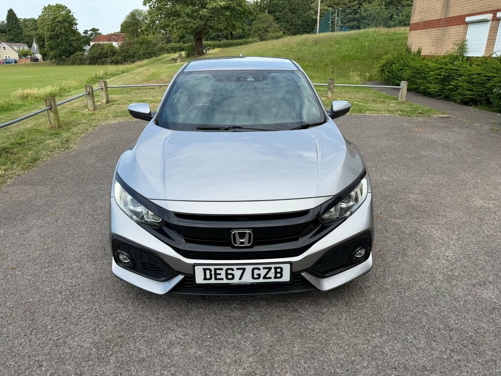 Honda Civic 1.0 Vtec Turbo Sr Hatchback Cvt Euro 6 DE67GZB Silver #6