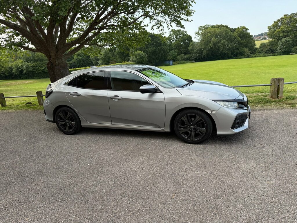 Honda Civic 1.0 Vtec Turbo Sr Hatchback Cvt Euro 6 DE67GZB Silver #2