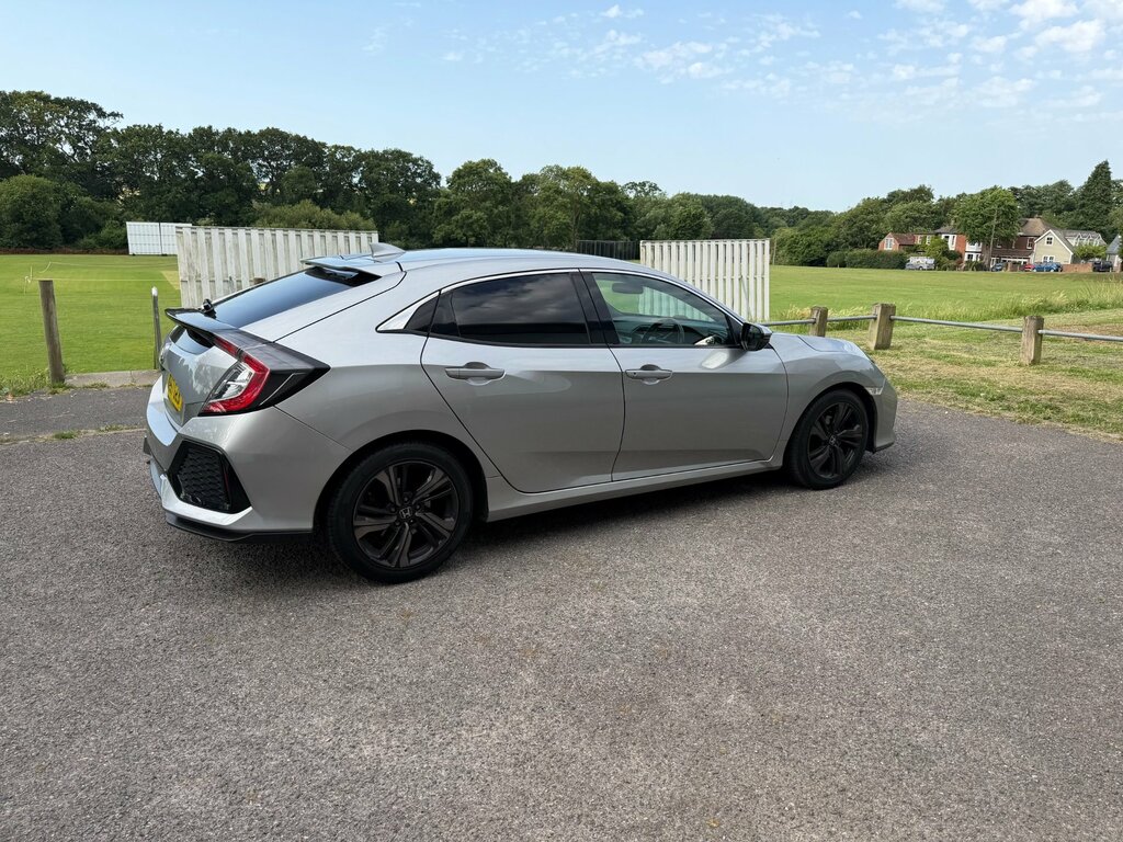 Honda Civic 1.0 Vtec Turbo Sr Hatchback Cvt Euro 6 DE67GZB Silver #3