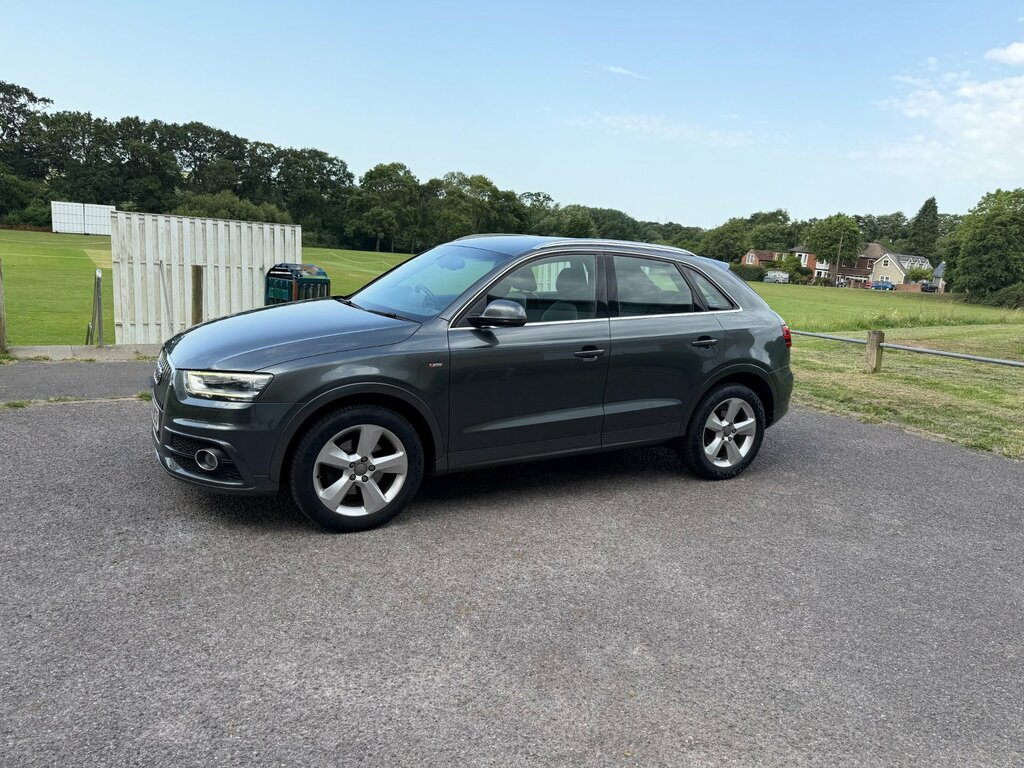 Audi Q3 2.0 Tdi S Line Suv Quattro Euro DK14WCO Grey #4
