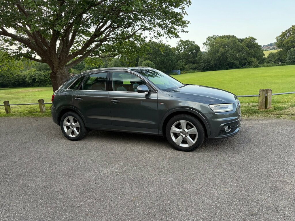 Audi Q3 2.0 Tdi S Line Suv Quattro Euro DK14WCO Grey #2