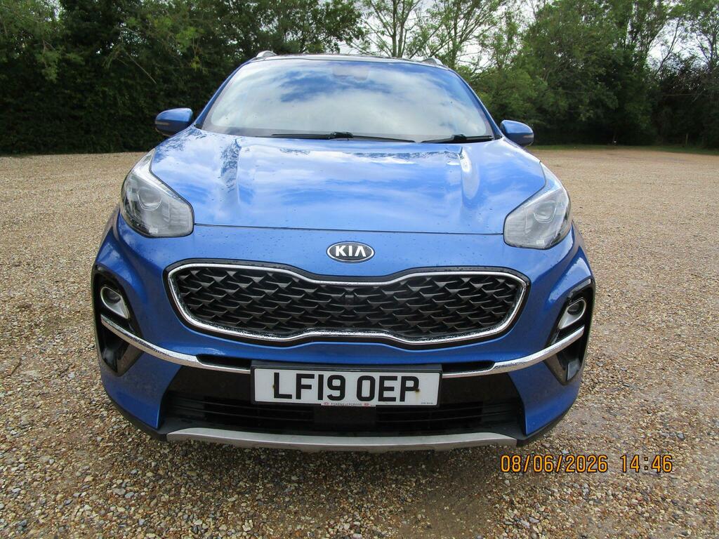 Kia Sportage 4 Blue #4
