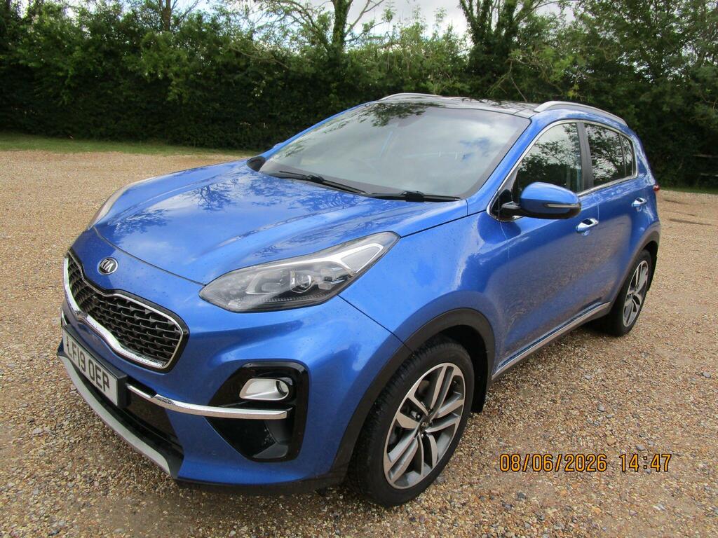 Kia Sportage 4 Blue