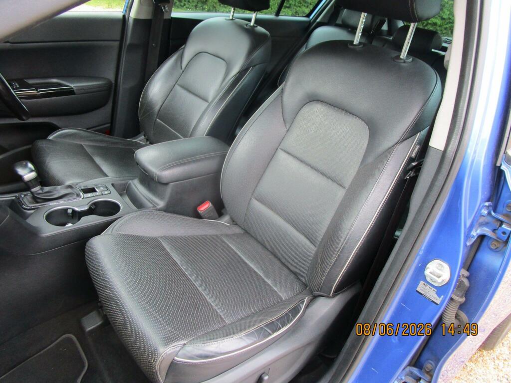 Kia Sportage 4 Blue #5