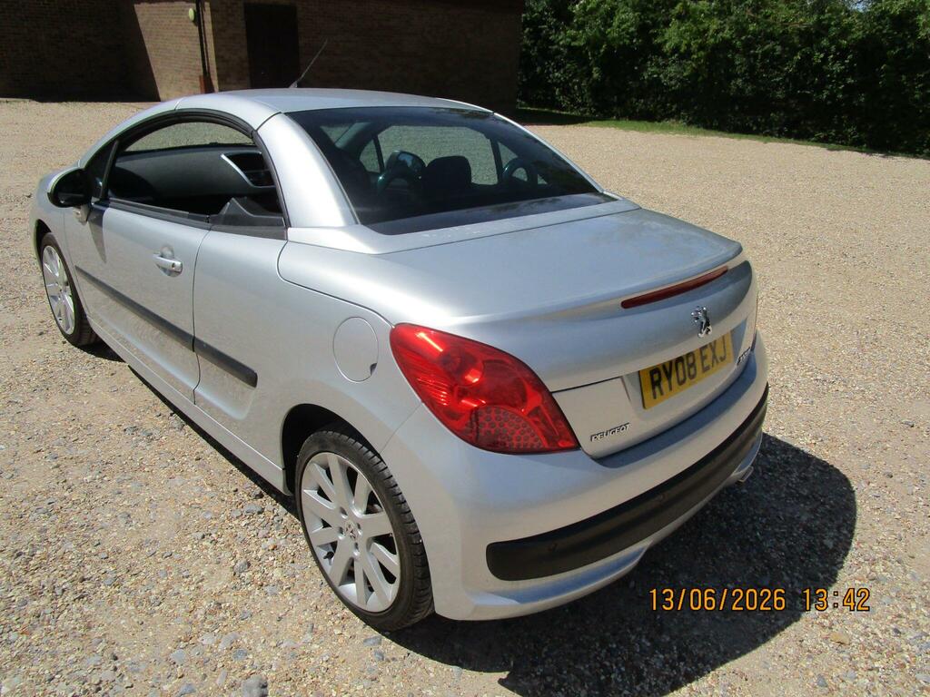 Peugeot 207 CC Convertible Black #10