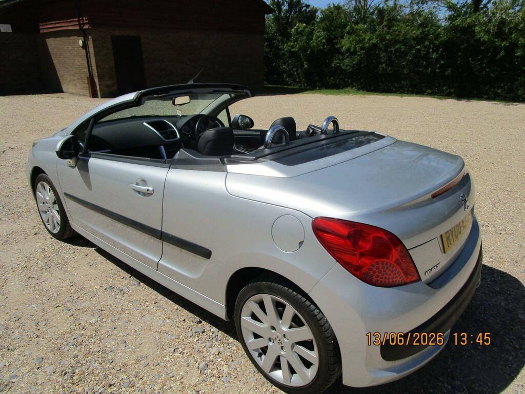 Peugeot 207 CC Convertible Black #23