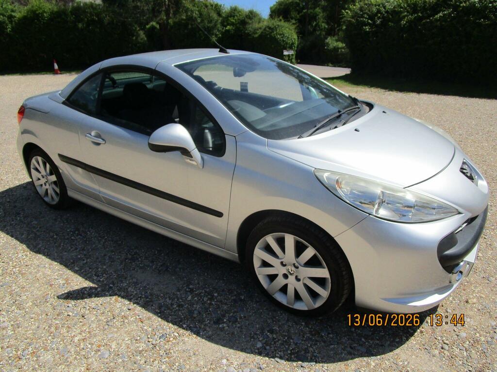 Peugeot 207 CC Convertible Black #22