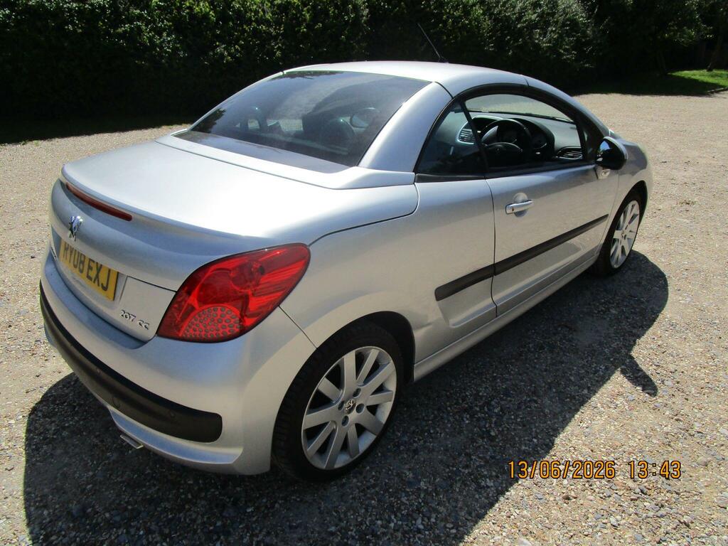 Peugeot 207 CC Convertible Black #14