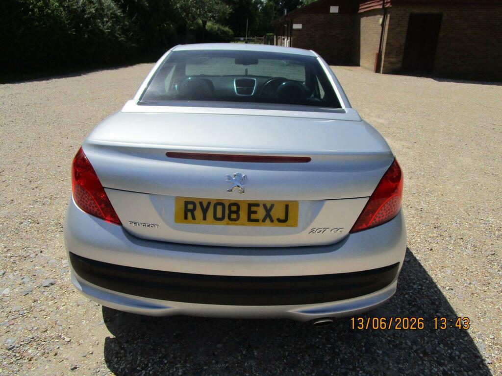 Peugeot 207 CC Convertible Black #12