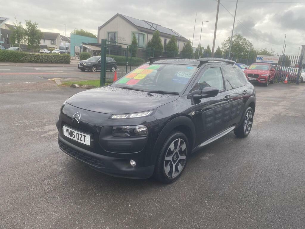 Citroen C4 Cactus 1.2 Puretech Flair Euro 6 Black #2