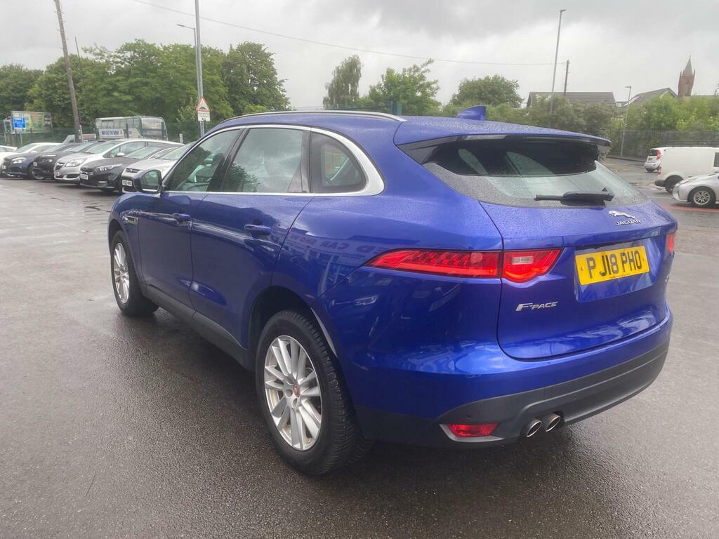 Jaguar F-Pace 2.0 D180 Portfolio Awd Euro 6 S S PJ18PHO Blue #4