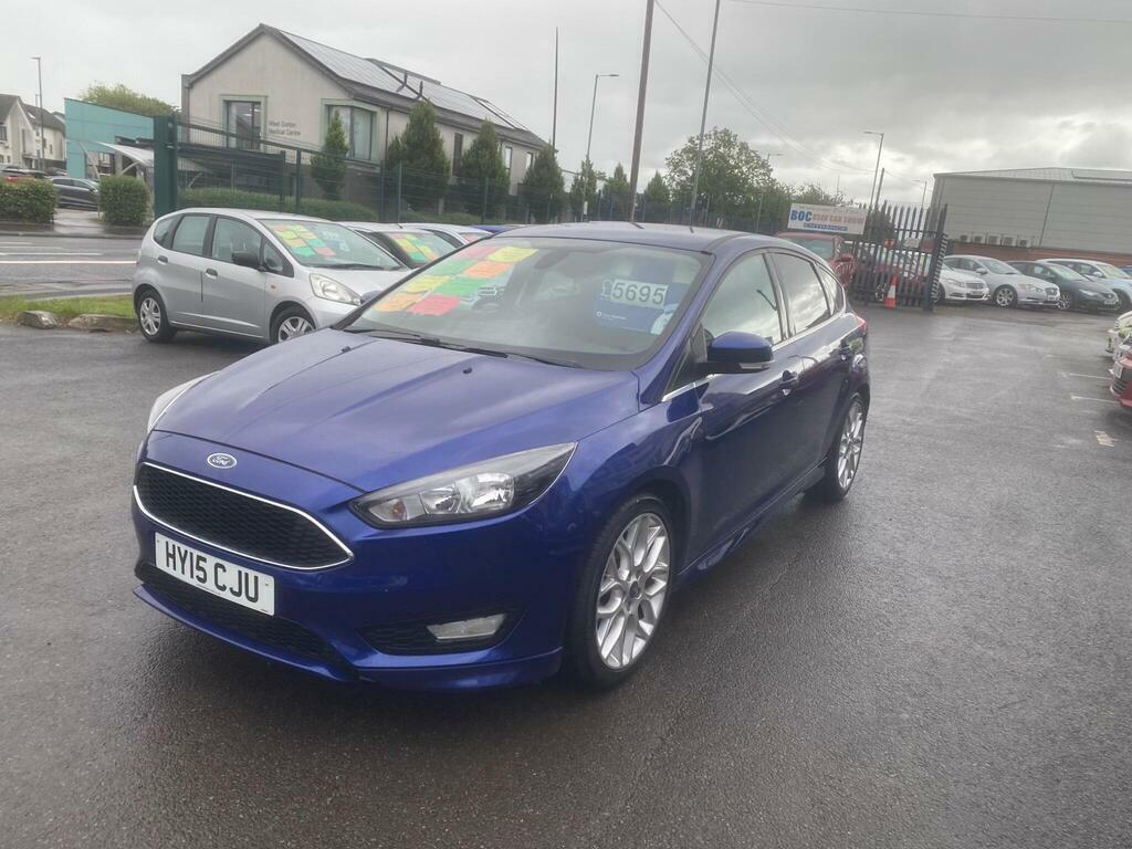 Ford Focus 1.5 Tdci Zetec S Euro 6 S S HY15CJU Blue #3