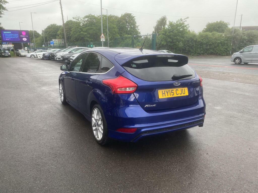 Ford Focus 1.5 Tdci Zetec S Euro 6 S S HY15CJU Blue #4