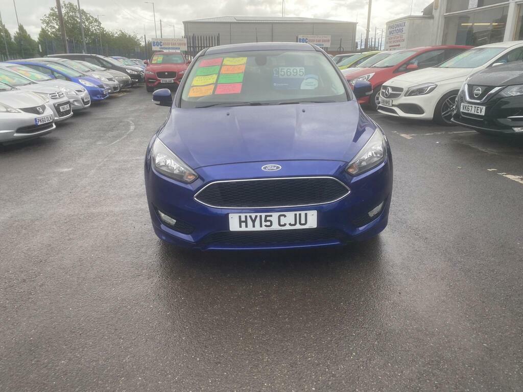 Ford Focus 1.5 Tdci Zetec S Euro 6 S S HY15CJU Blue #2