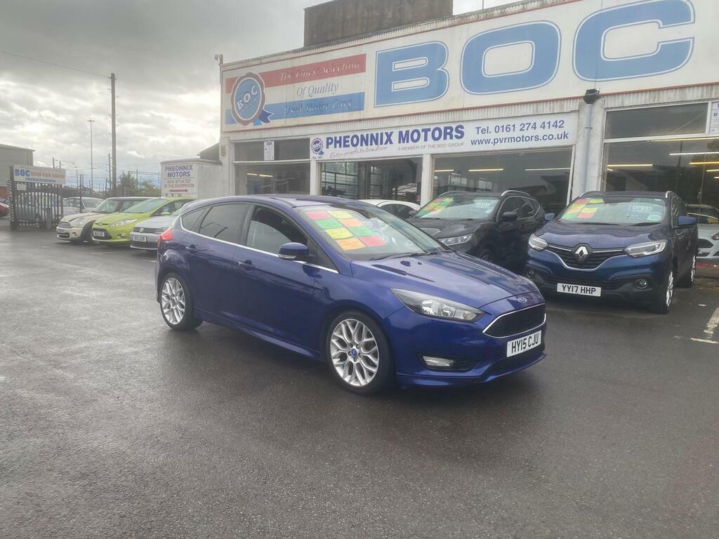 Ford Focus 1.5 Tdci Zetec S Euro 6 S S HY15CJU Blue #5