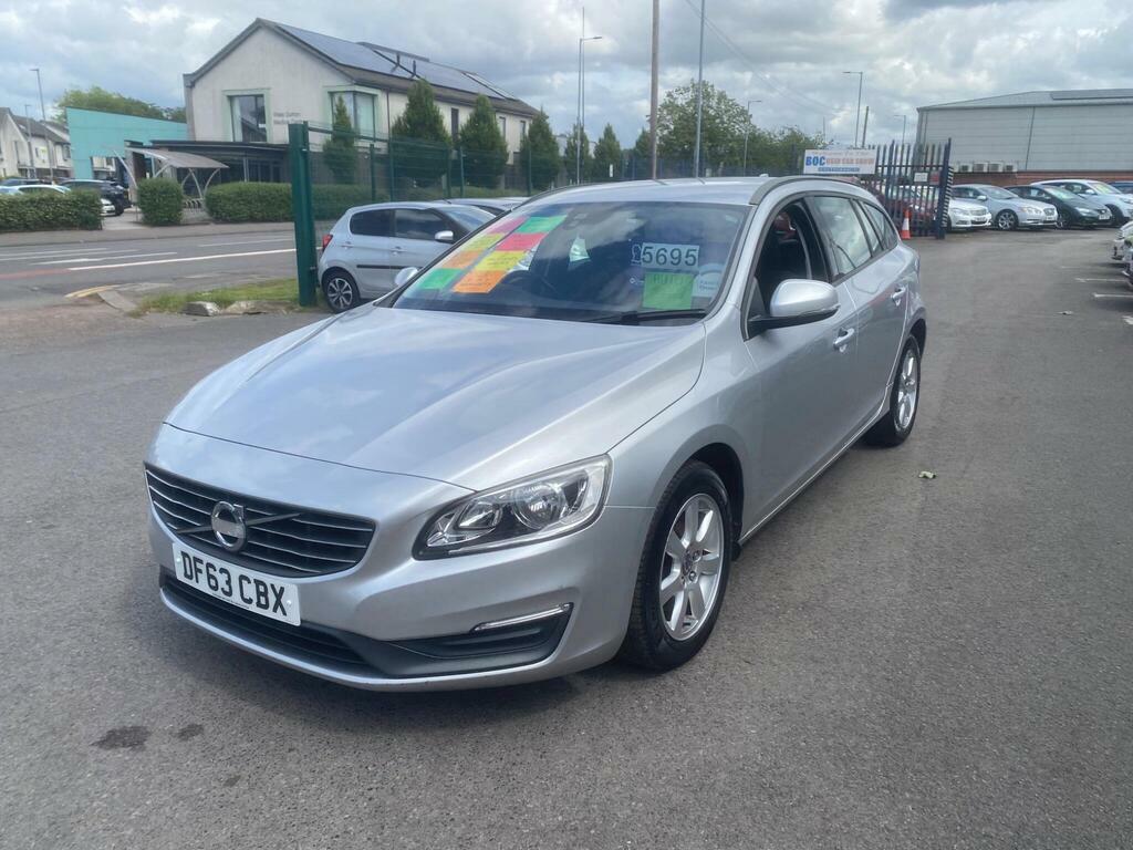 Volvo V60 2.0 D4 Business Edition Geartronic Euro 6 S S Silver #3