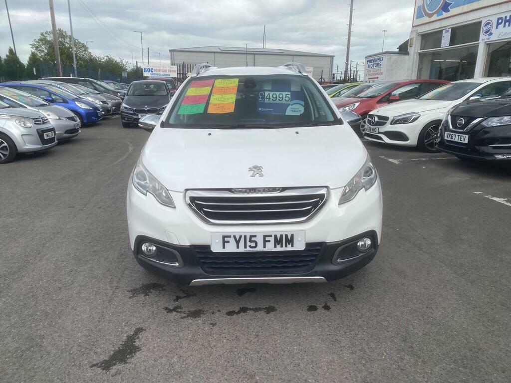 Peugeot 2008 1.6 E-hdi Crossway Euro 5 S S FY15FMM White #2