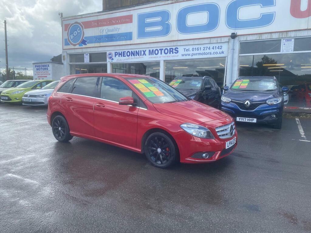 Mercedes-Benz B Class 1.5 B180 Cdi Se 7G-dct Euro 5 S S Red #5