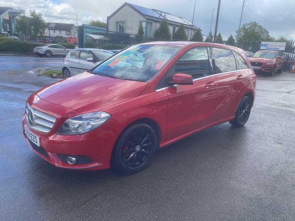 Mercedes-Benz B Class 1.5 B180 Cdi Se 7G-dct Euro 5 S S Red #3