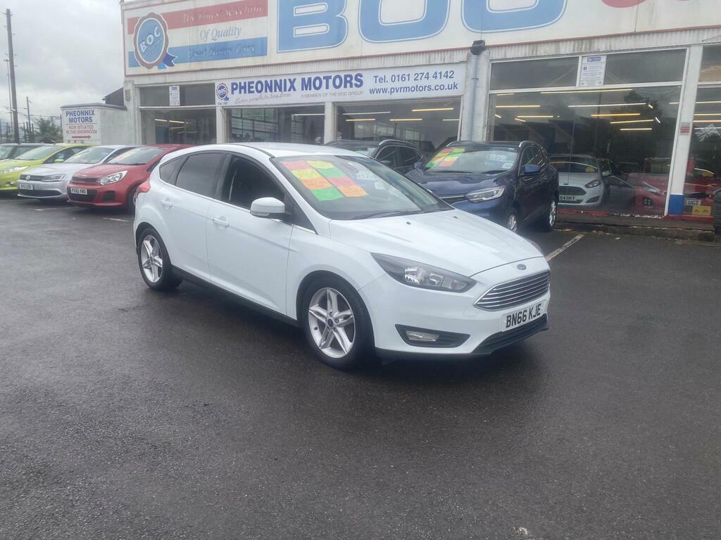 Ford Focus 1.5 Tdci Zetec Euro 6 Ss BN66KJE White
