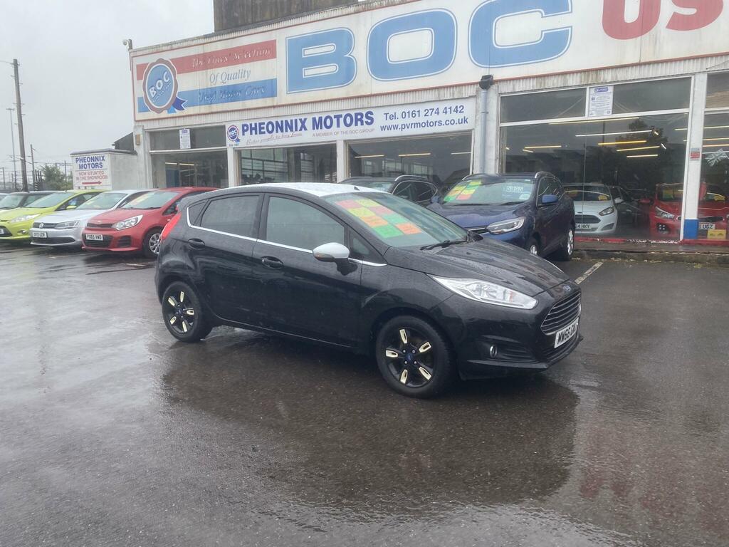 Ford Fiesta 1.25 Zetec Black Edition Euro 6 MW66GWJ Black #5