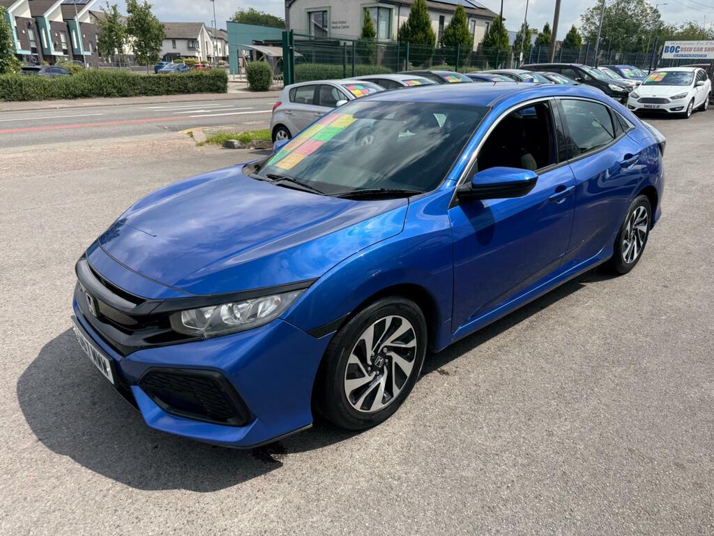 Honda Civic 1.0 Vtec Turbo Se Euro 6 Ss Blue #3