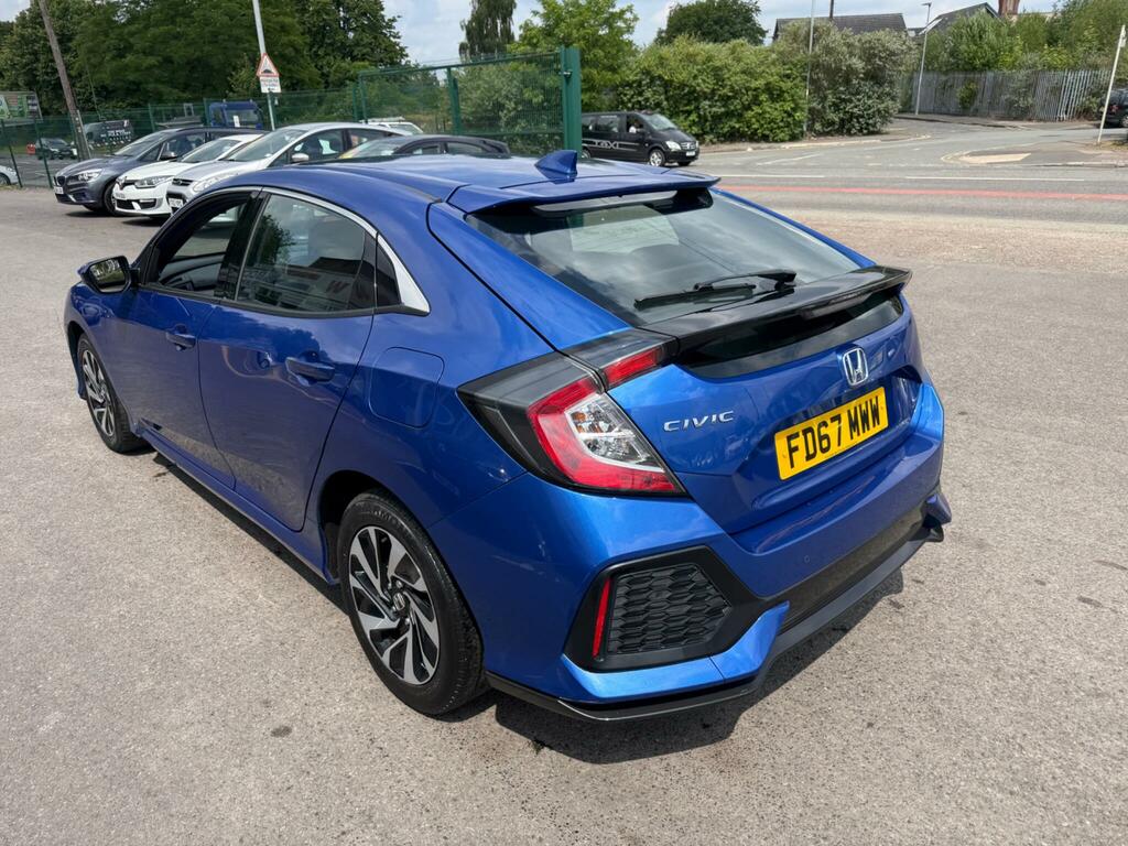 Honda Civic 1.0 Vtec Turbo Se Euro 6 Ss Blue #5