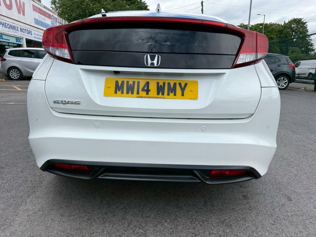 Honda Civic 1.6 I-dtec S Euro 5 Ss White #22