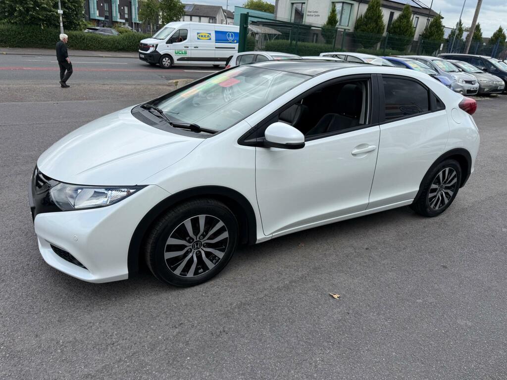 Honda Civic 1.6 I-dtec Sr Euro 5 Ss White #4
