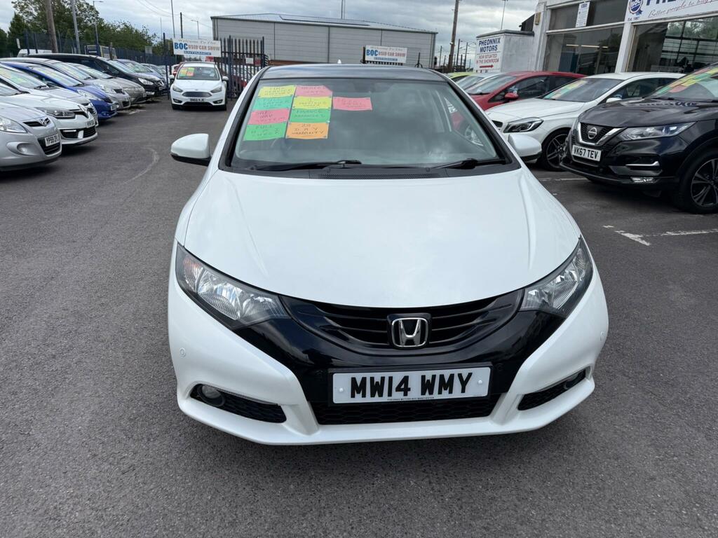 Honda Civic 1.6 I-dtec Sr Euro 5 Ss White #2