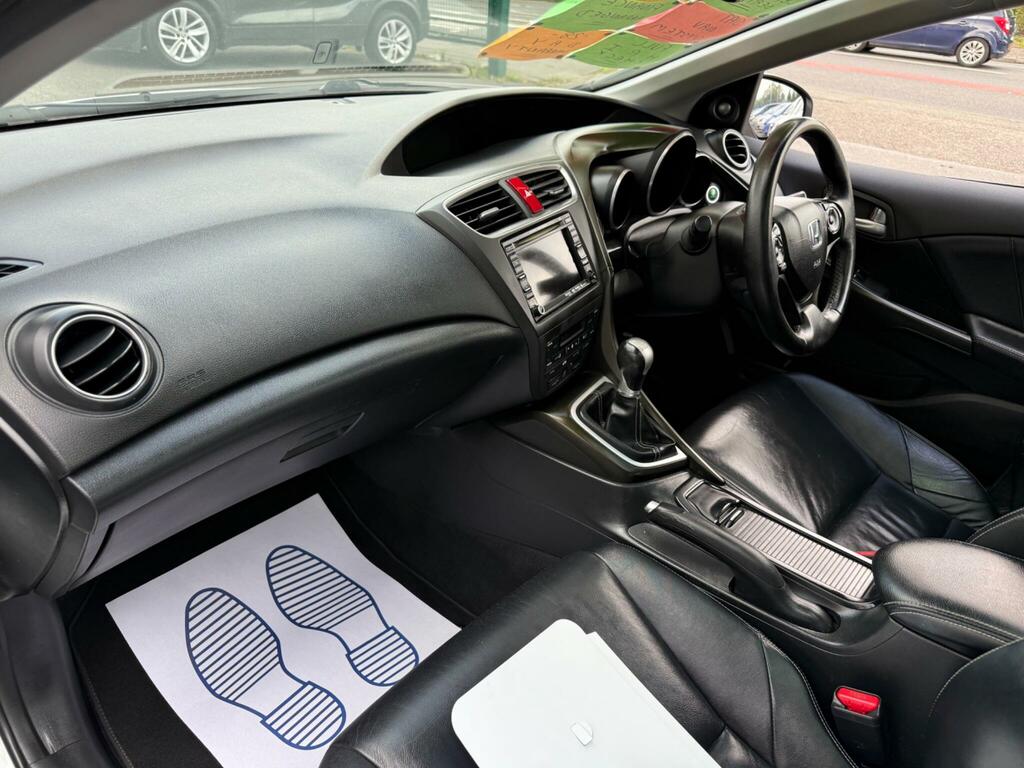 Honda Civic 1.6 I-dtec S Euro 5 Ss White #31