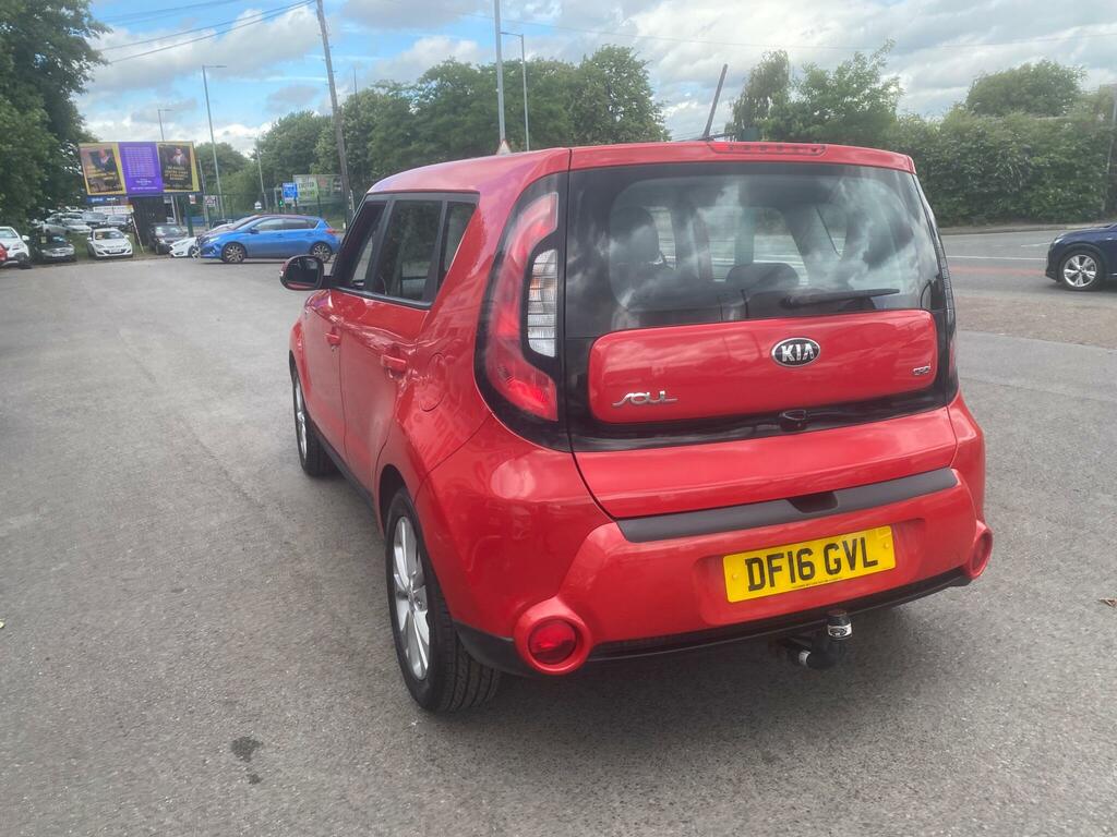 Kia Soul 1.6 Crdi Connect Euro 6 Red #3