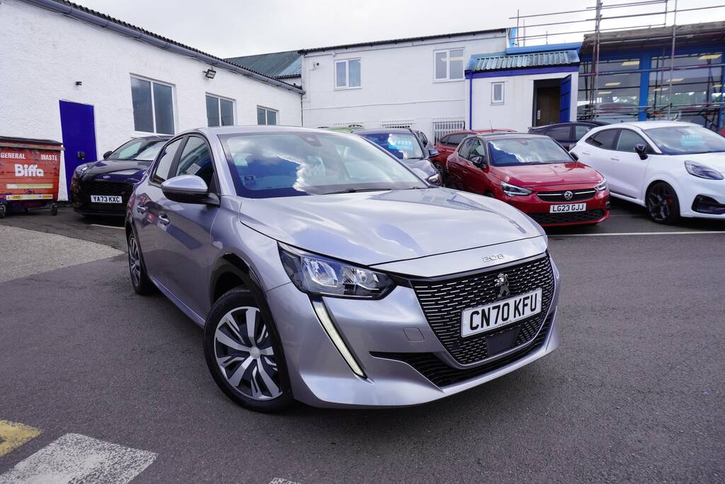 Peugeot e-208 50Kwh Active Hatchback 136 Ps Grey
