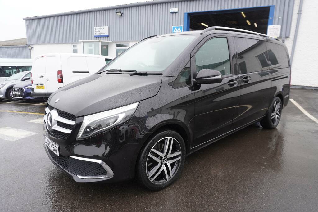 Mercedes-Benz V Class Mpv Black #21