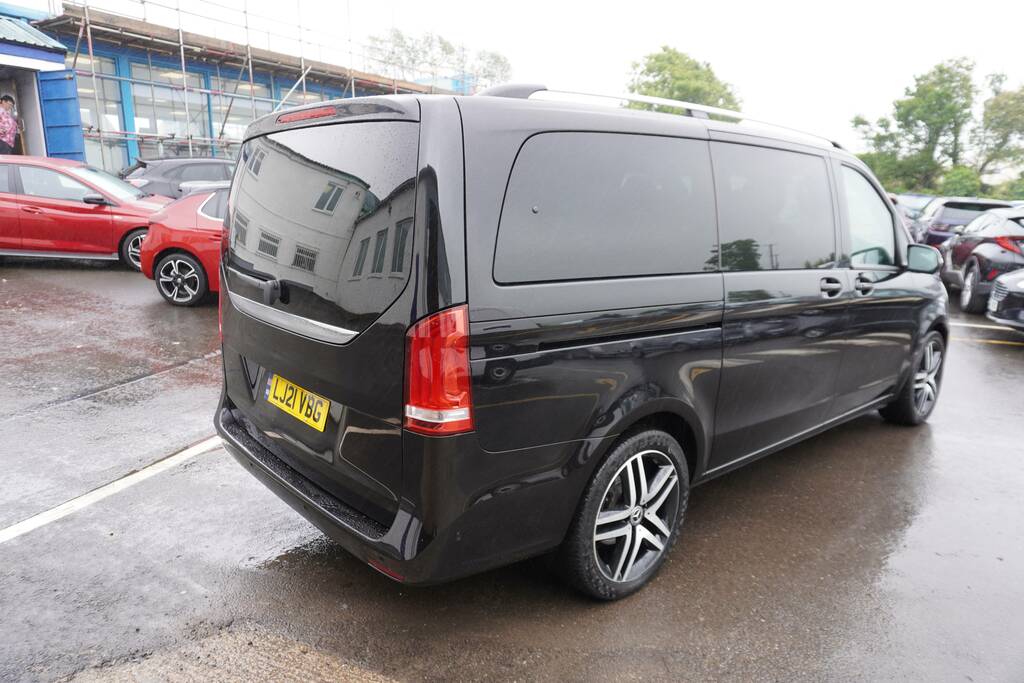 Mercedes-Benz V Class 2.0 V220d Sport G-tronic Euro 6 Ss Lwb Black #3