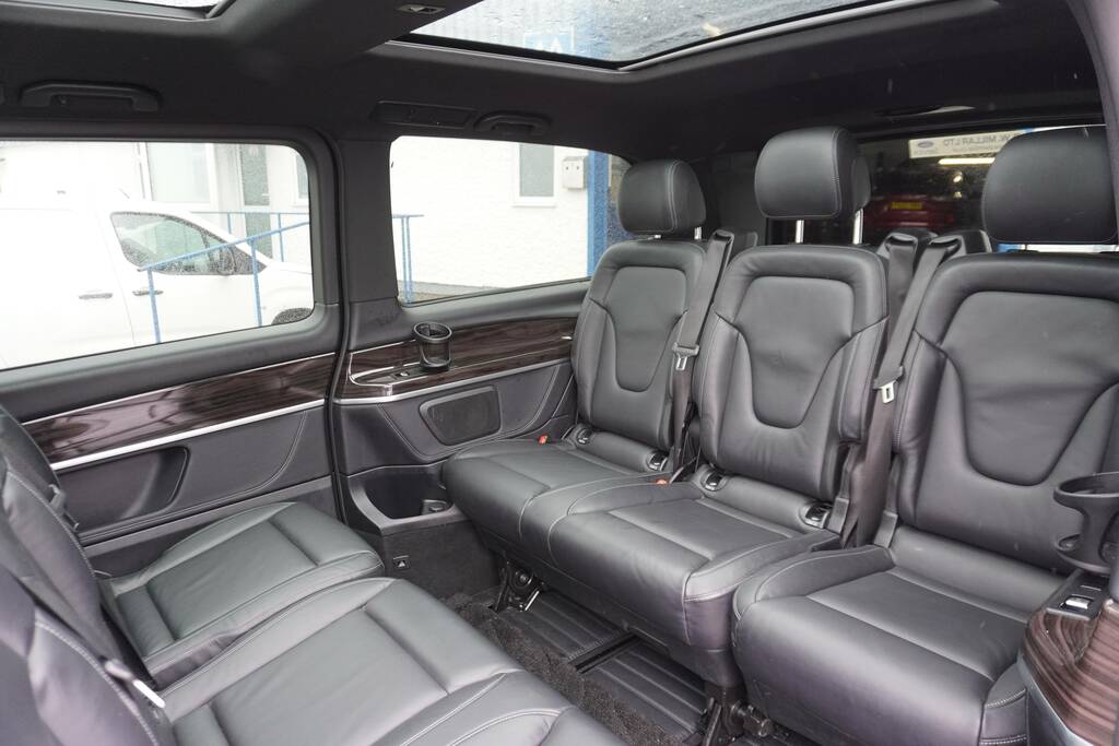 Mercedes-Benz V Class Mpv Black #32