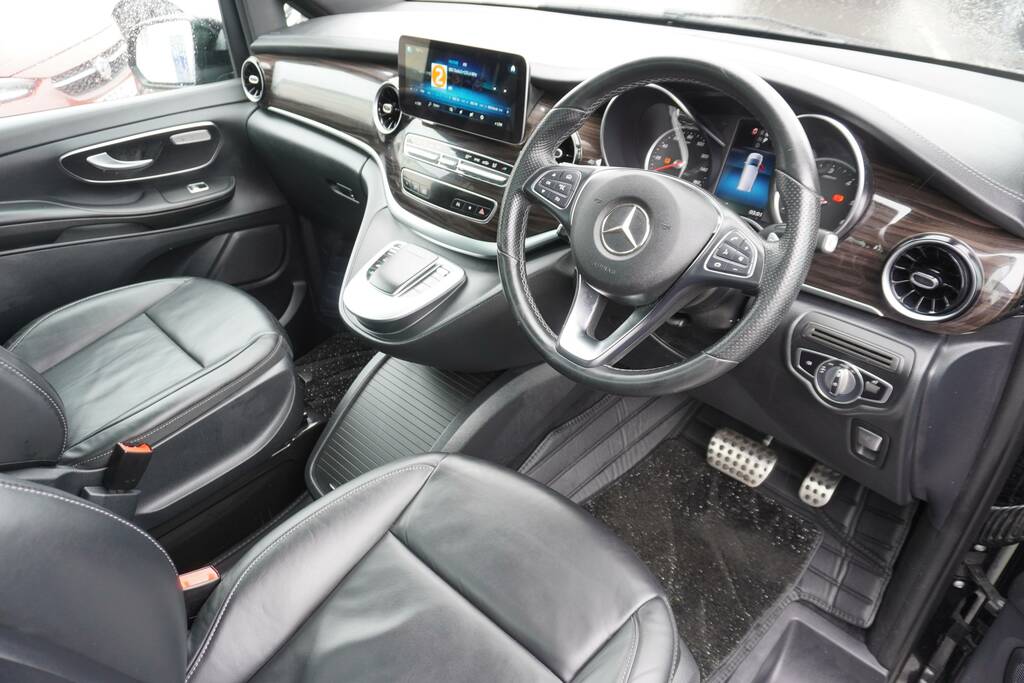 Mercedes-Benz V Class 2.0 V220d Sport G-tronic Euro 6 Ss Lwb Black #4